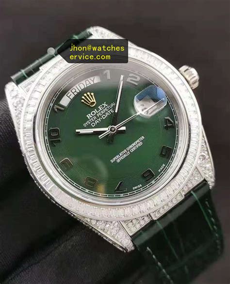 rolex diamond bezel replica